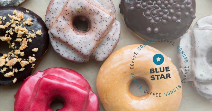 Blue Star Donuts Logo