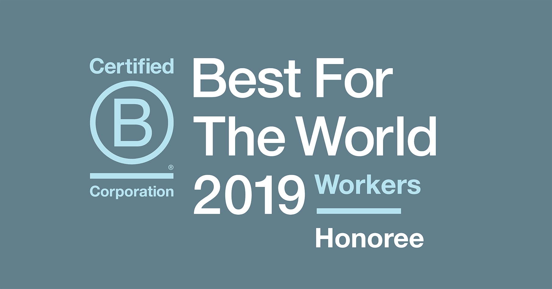 B Corporation Best for the World 2019 - Workers