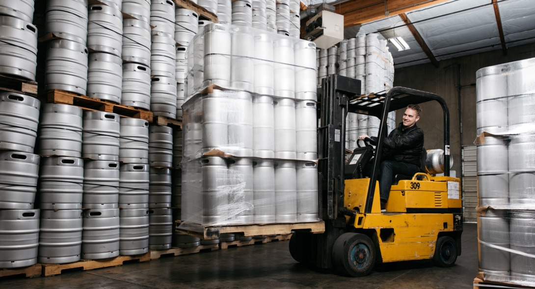 G4 Kegs Forklift