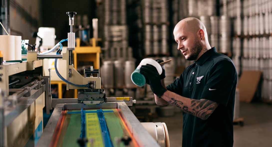 G4 Kegs Screenprinting