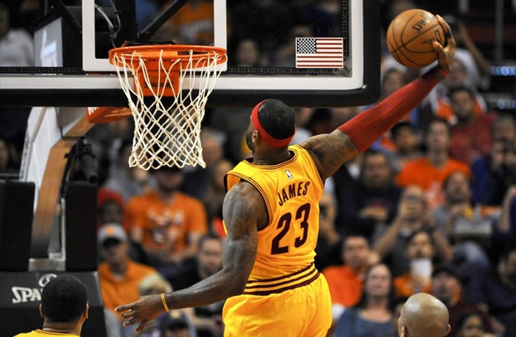 Lebron James Dunk