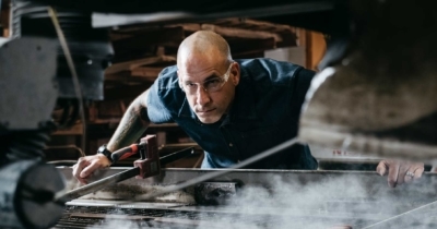 Deven Paolo on the Waterjet