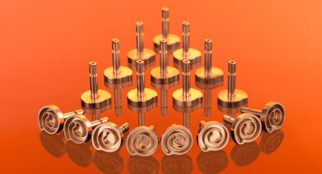 Treske Gold Parts - Orange Background